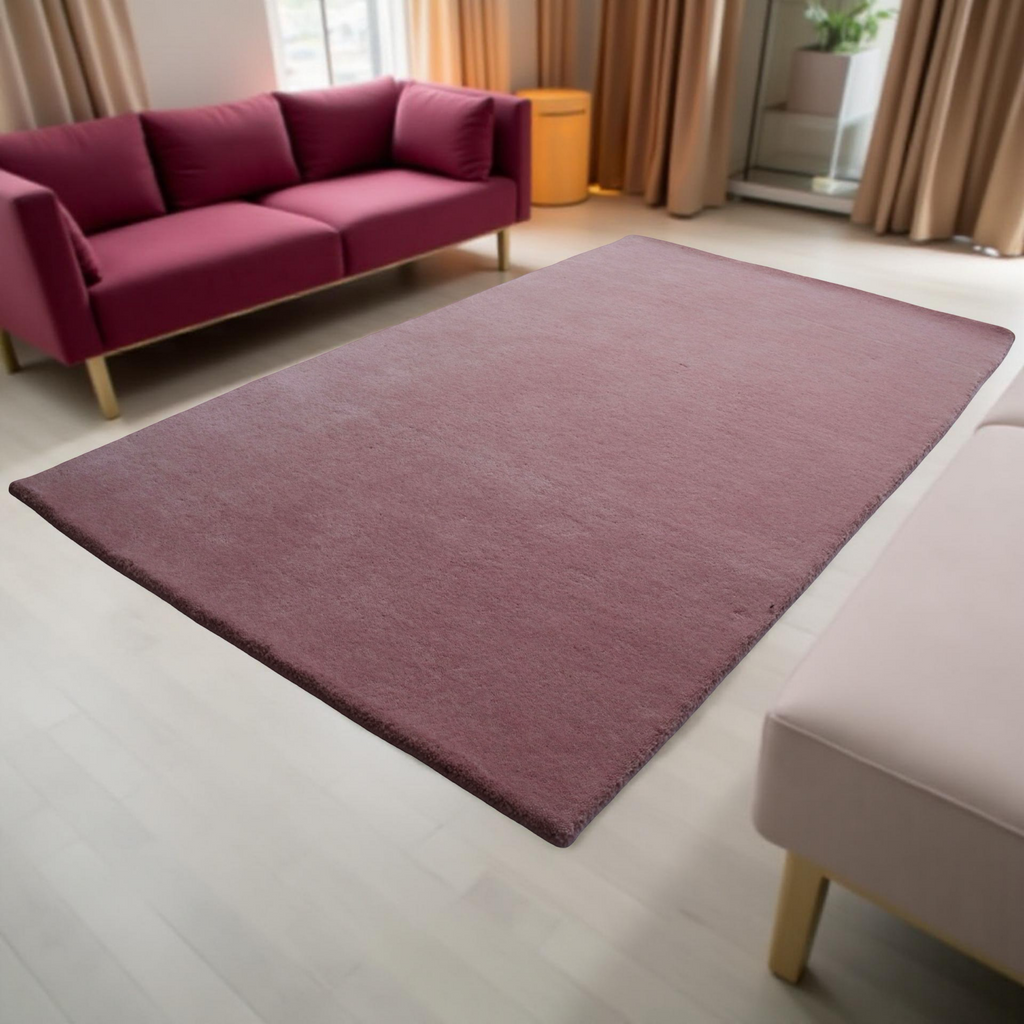 Baby Pink Handloom Rug