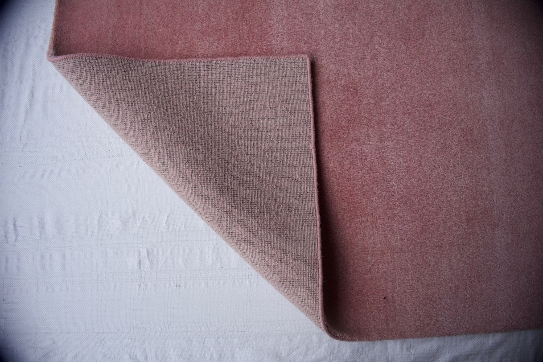 Baby Pink Handloom Rug