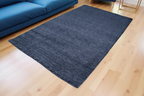 Dark Grey Handloom Rug