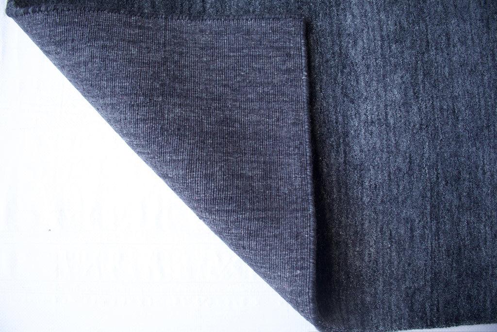 Dark Grey Handloom Rug