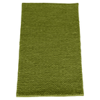 Green Chain Pattern Flat Weave Rug