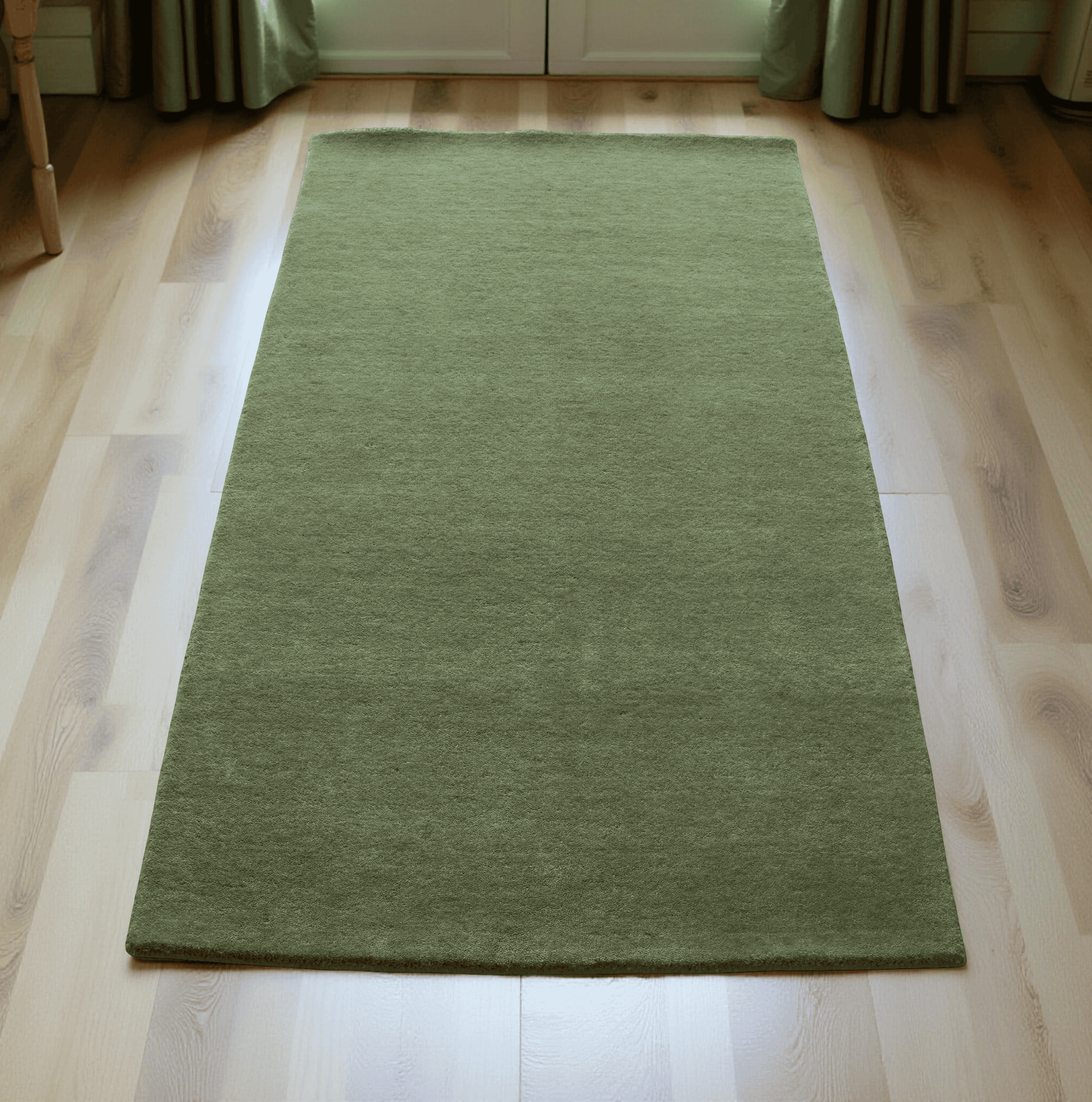 Green Apple Handloom Rug