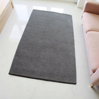 Natural Grey Handloom Woollen Rug