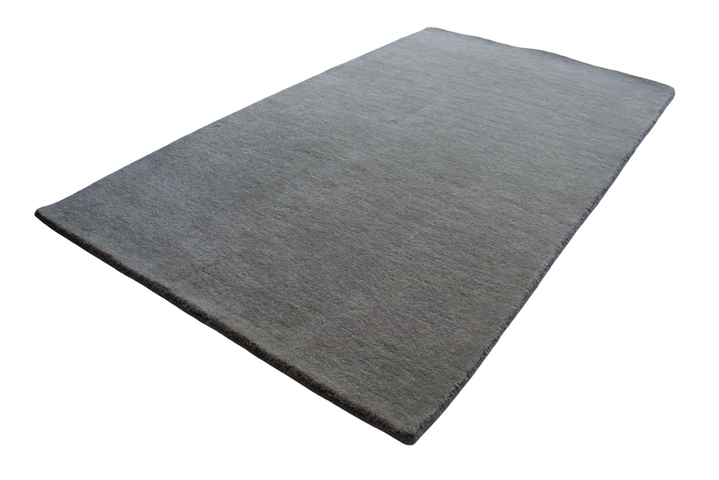 Natural Grey Handloom Woollen Rug