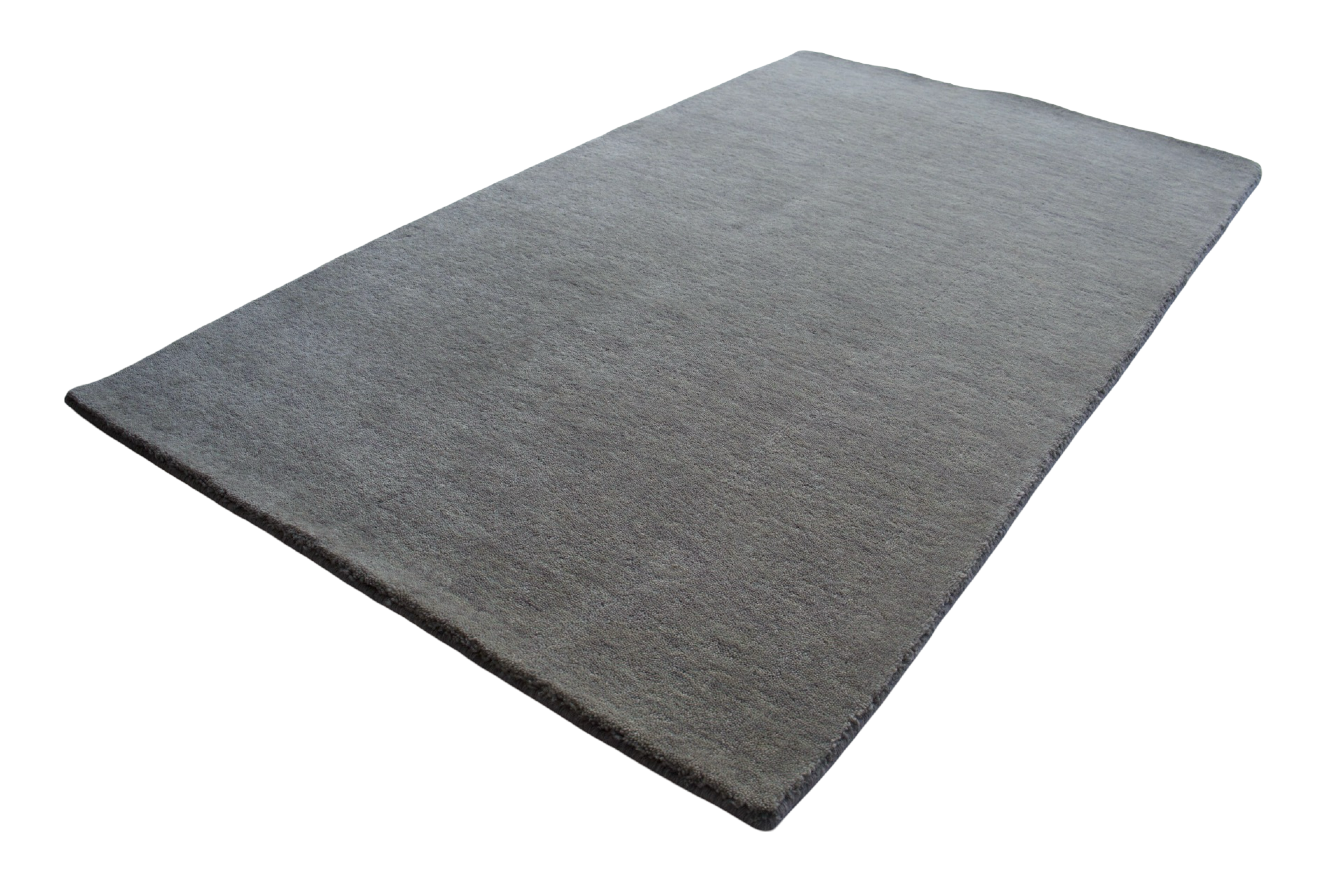 Natural Grey Handloom Woollen Rug