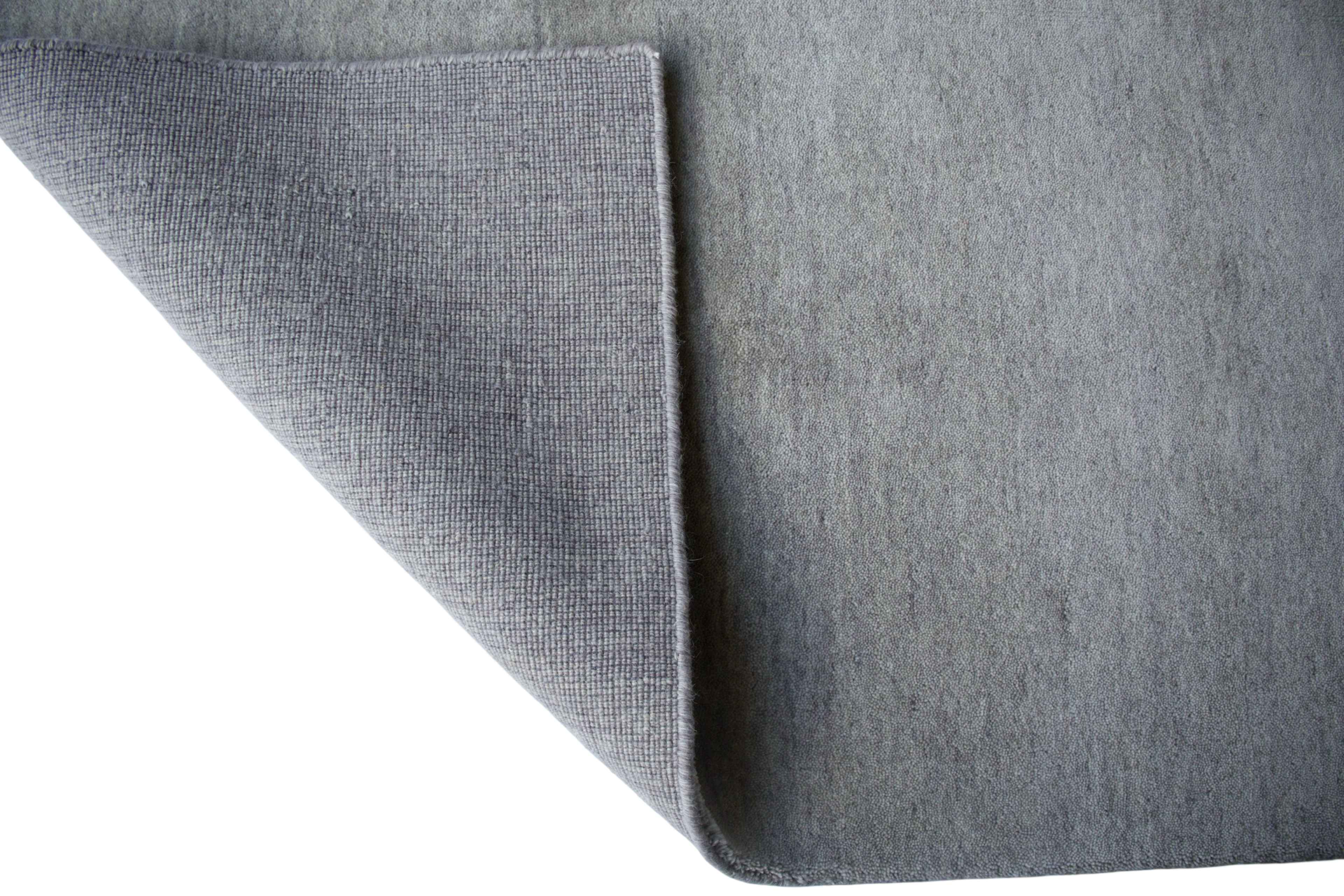 Natural Grey Handloom Woollen Rug