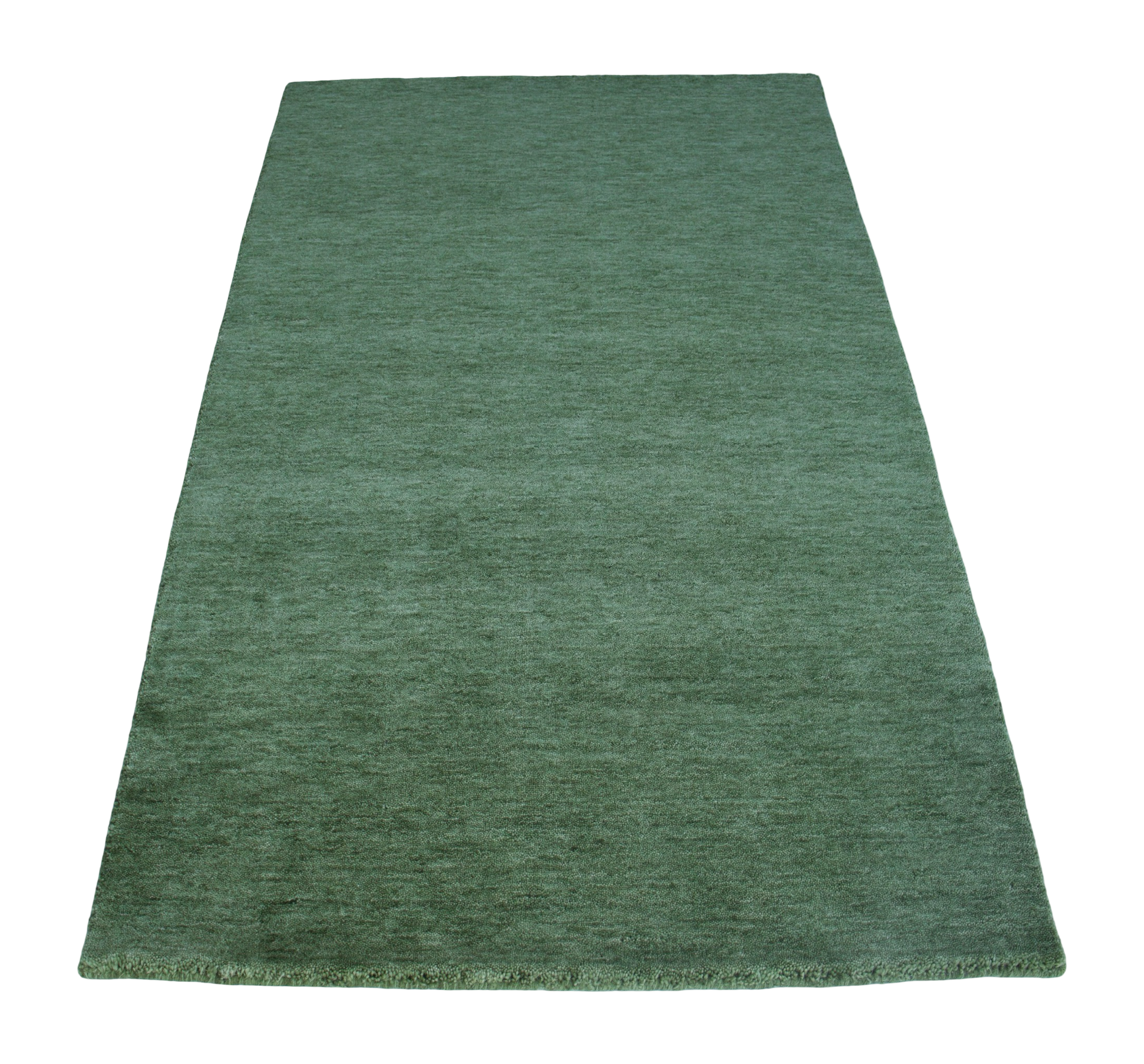 0live Green Handloom Rug