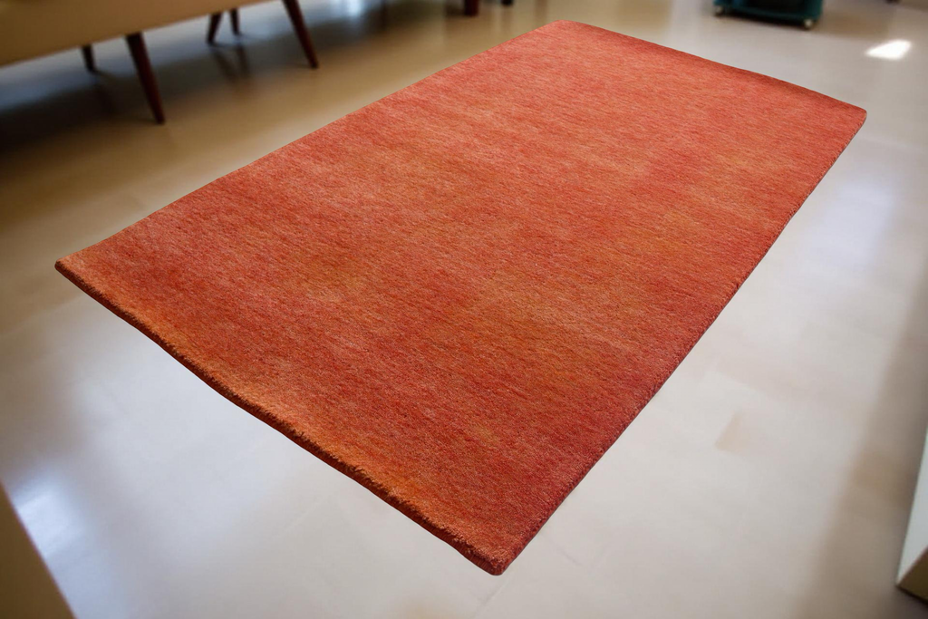 Orange Handloom Rug