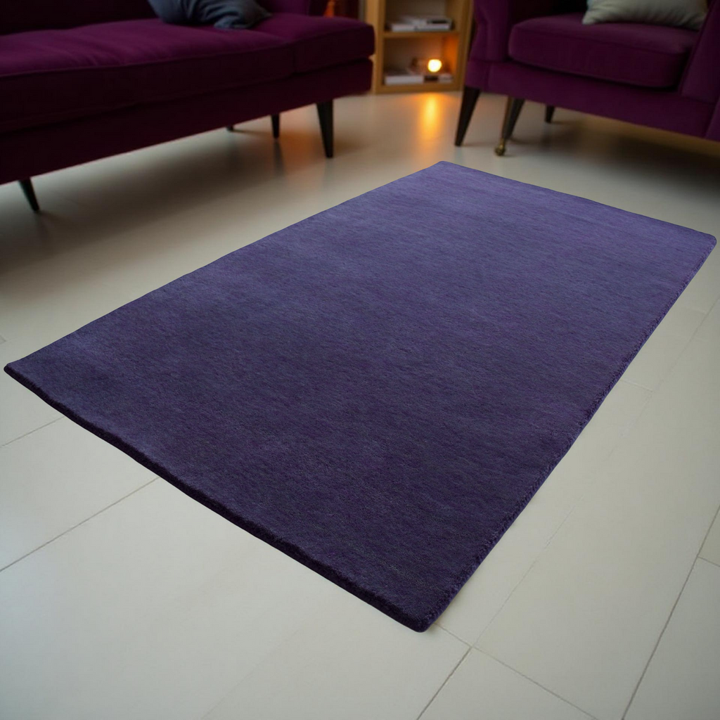 Purple Handloom Rug