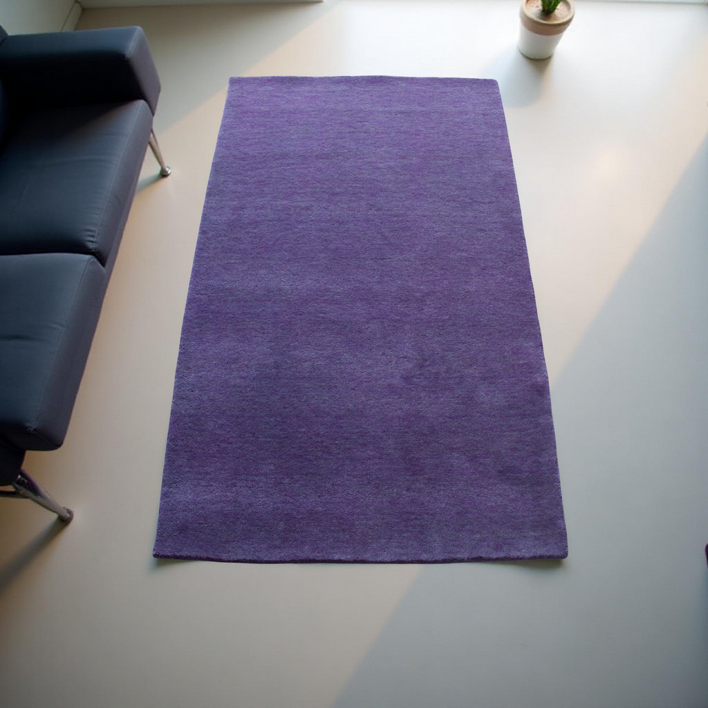 Purple Handloom Rug