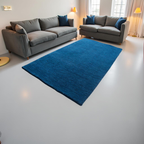 Royal Blue Handloom Rug