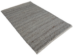 Sand With Chain Pattern Flat Weave Rug