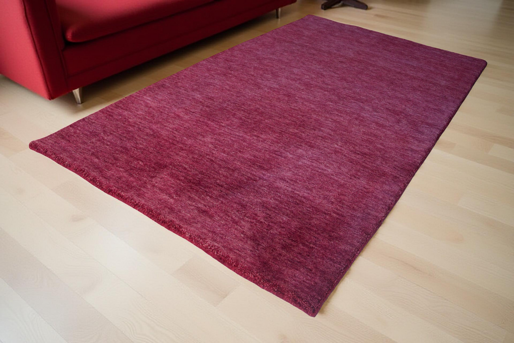 Wine Handloom Rug