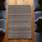 Brown Flat Weave Rug