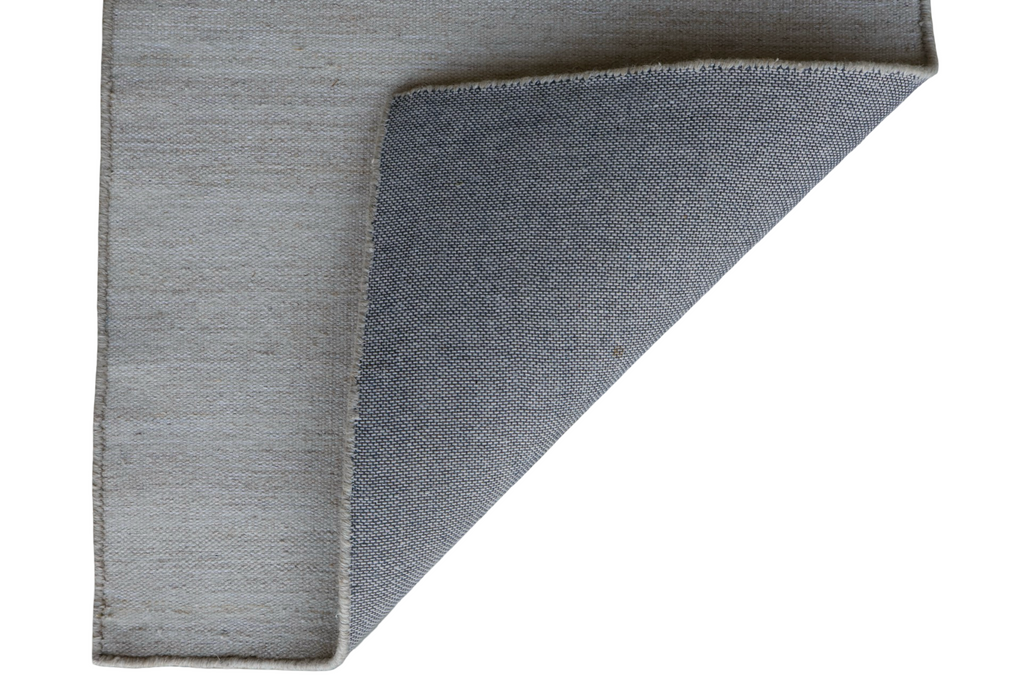 Silver Flat Weave Rug
