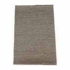 Beige Flat Weave Rug With Unique Texture On The Surface