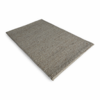 Beige Flat Weave Rug With Unique Texture On The Surface