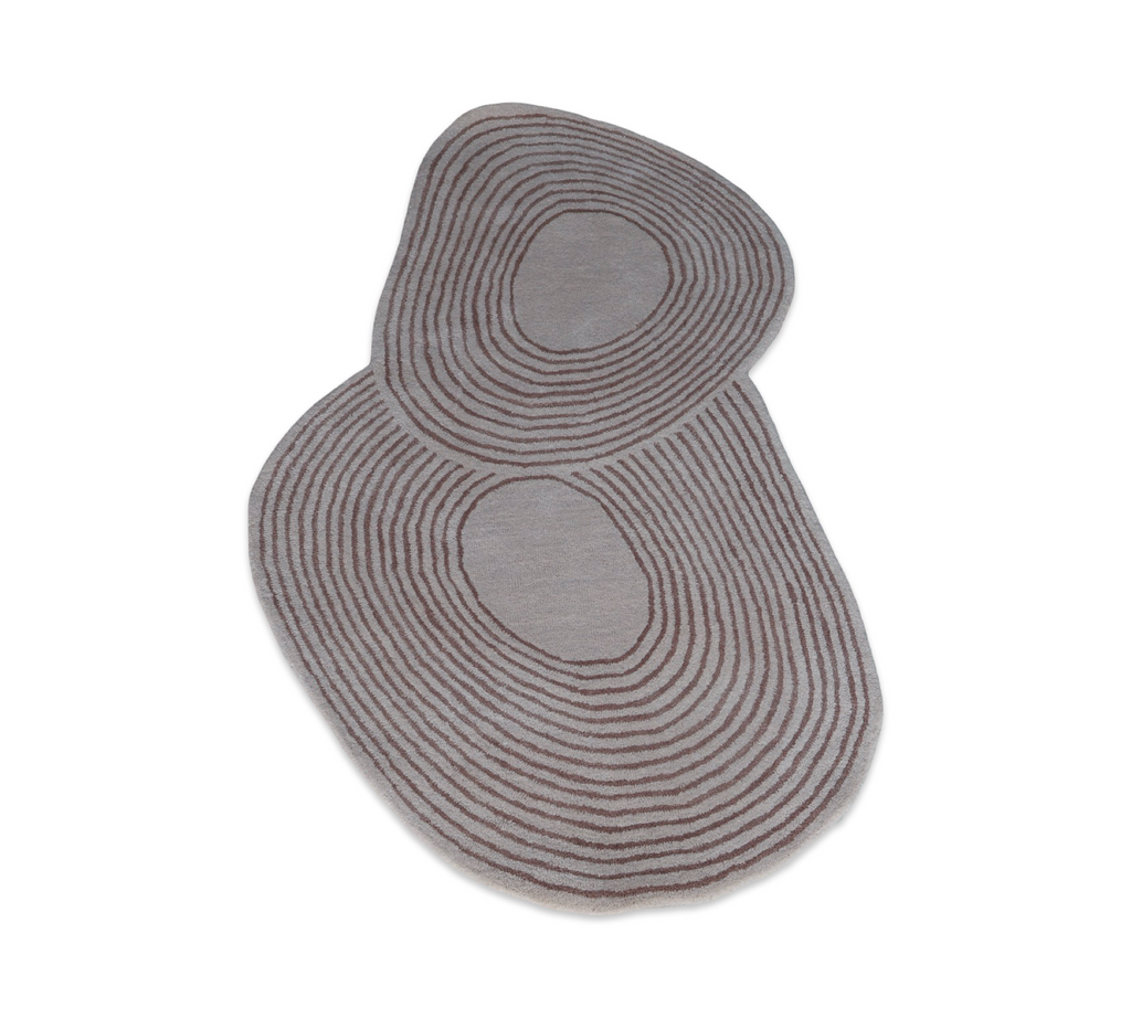 Gestalt Peach Hand Tufted Rug