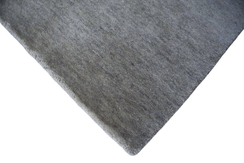 Natural Grey Handloom Woollen Rug