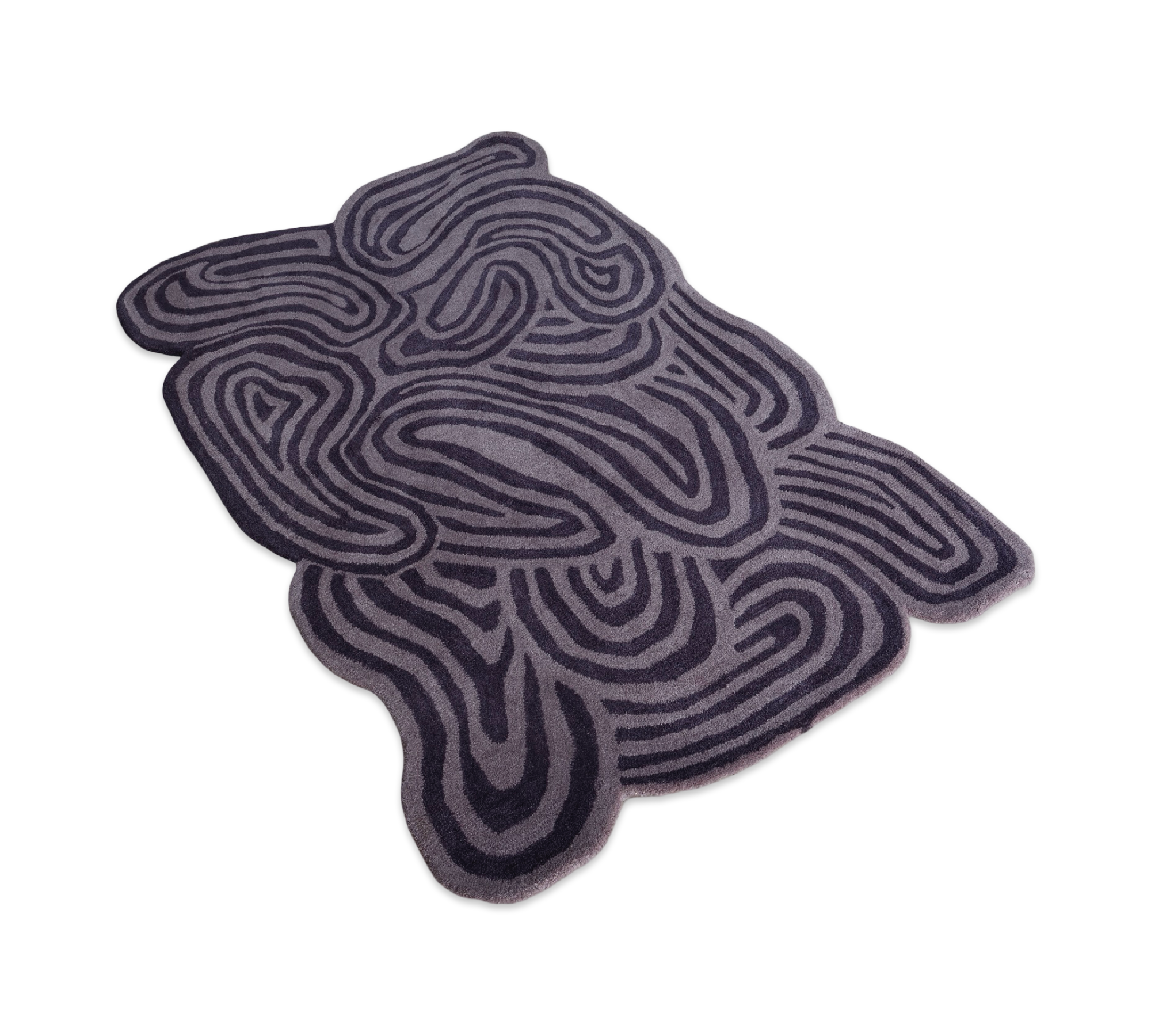 Amethyst Flux Handtufted Rug