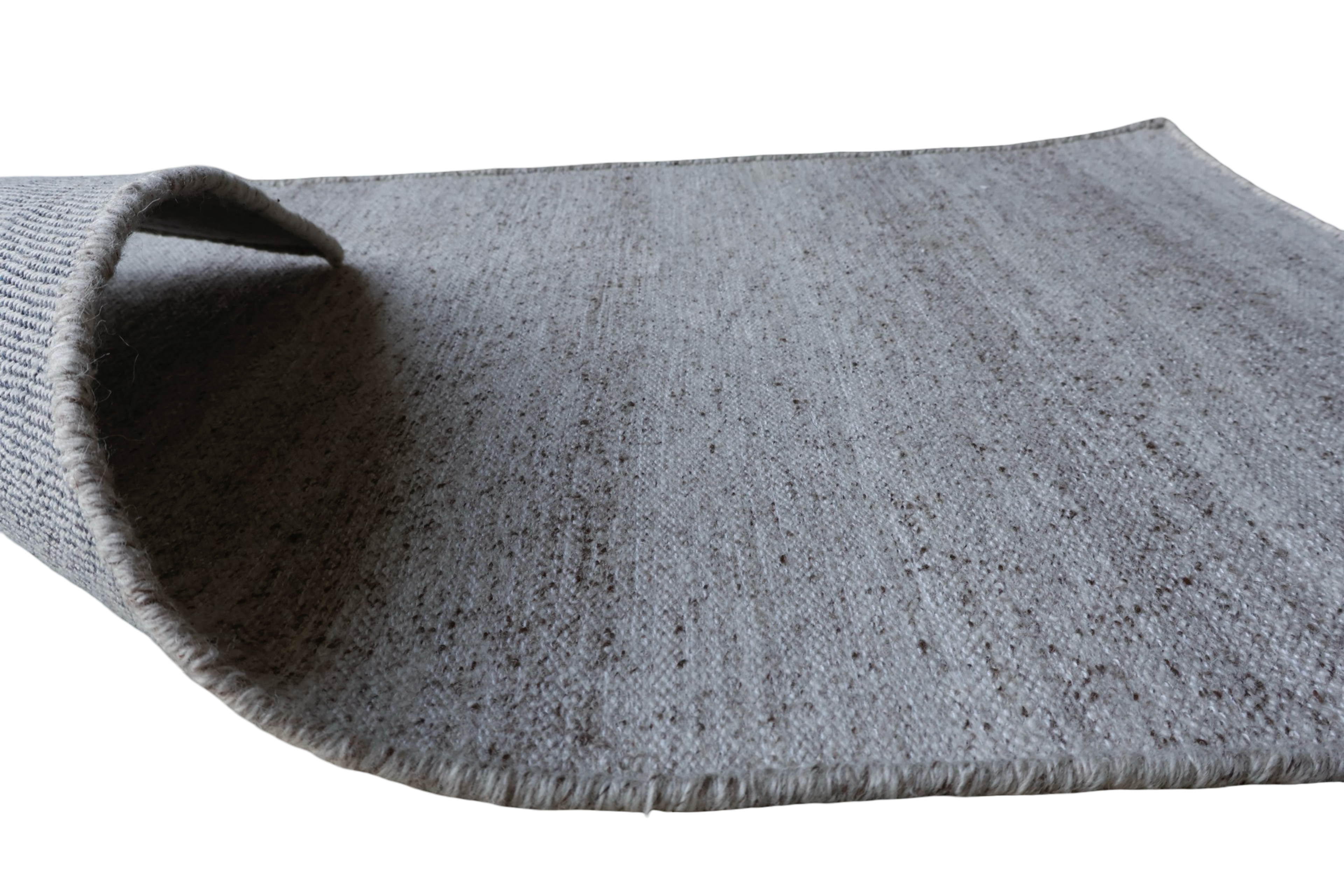 Natural Light Brown Flat Weave Rug