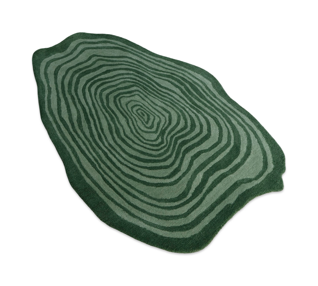 Green Forest Handtufted Rug