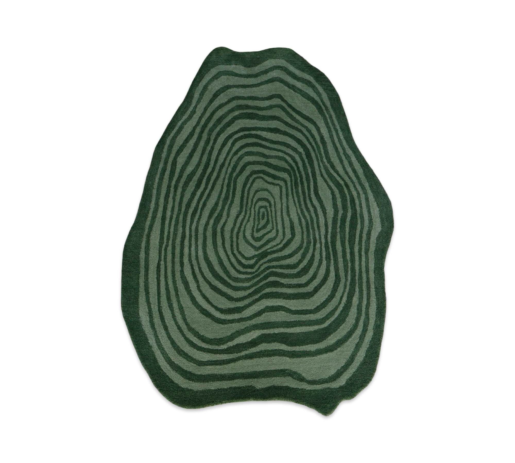 Green Forest Handtufted Rug