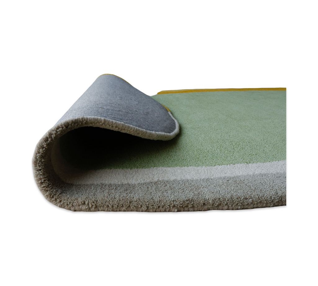 Green Arena Handtufted Rug