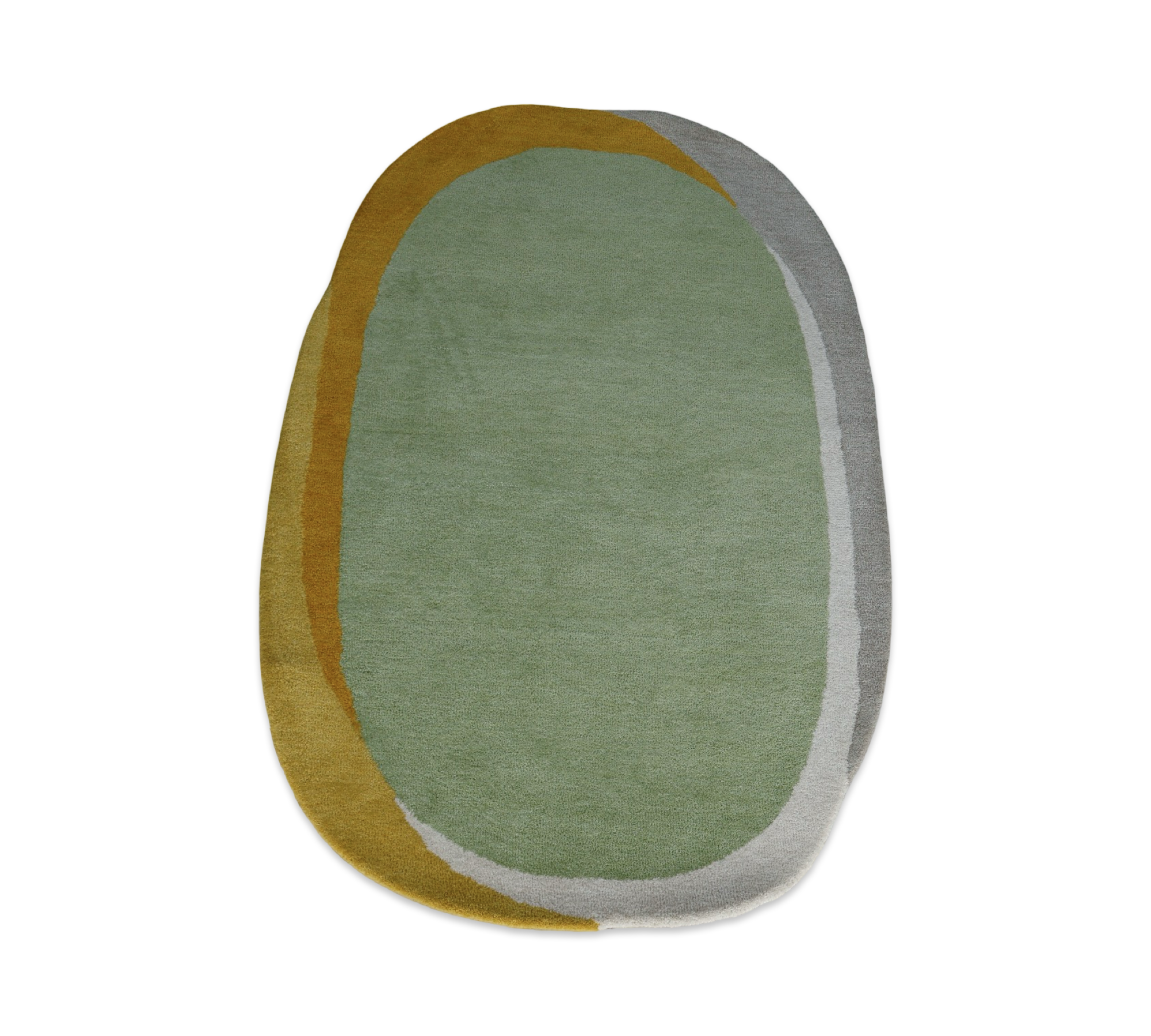 Green Arena Handtufted Rug