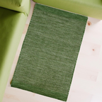 Honeycomb Pattern Flat Weave Rug