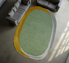 Green Arena Handtufted Rug