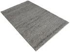 Sand With Chain Pattern Flat Weave Rug