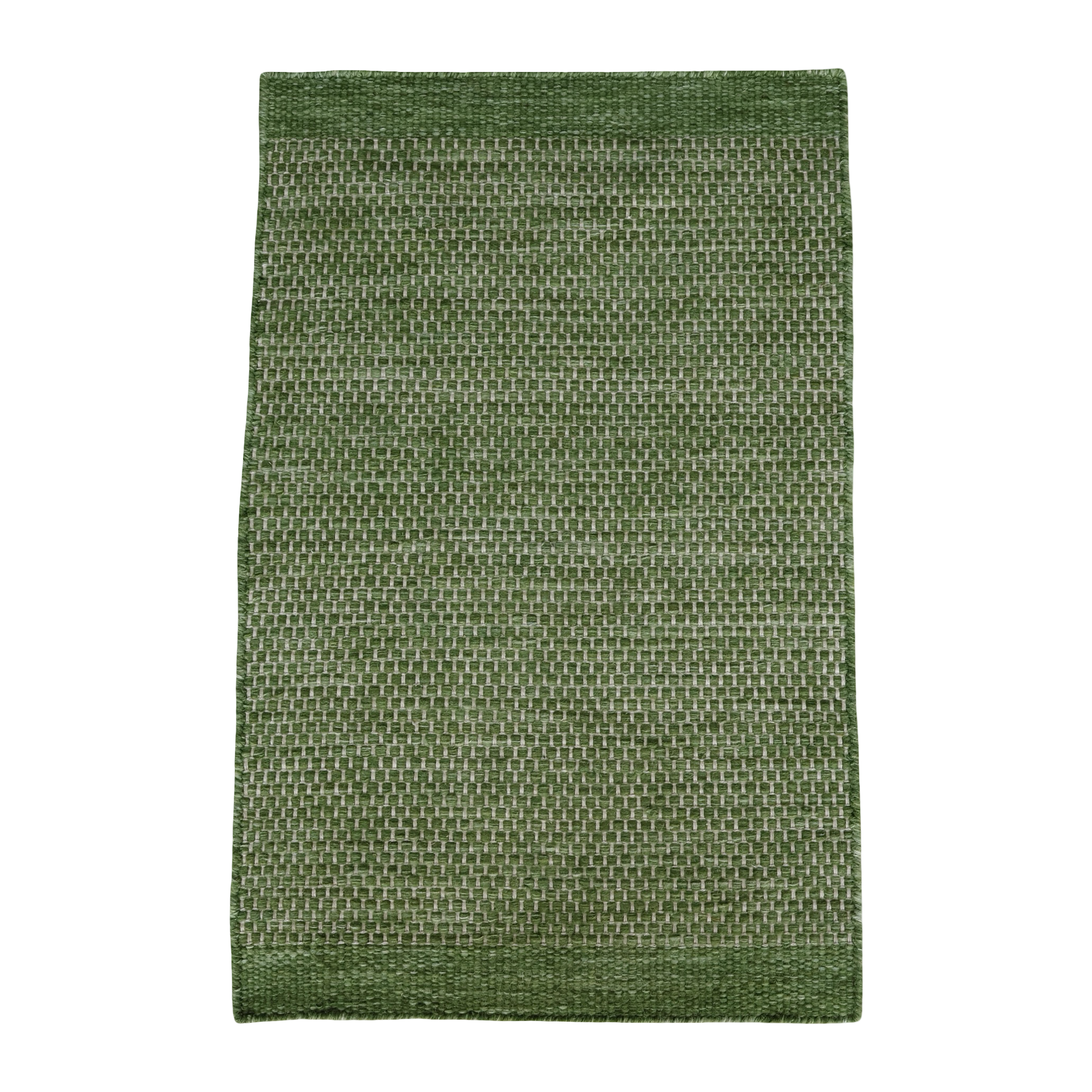 Honeycomb Pattern Flat Weave Rug